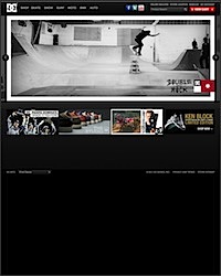 ディーシー シューズ（dc shoes）ホームページ