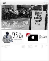 エトニーズ（etnies）ホームページ