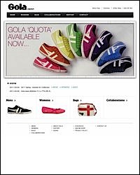 ゴーラ（gola）ホームページ