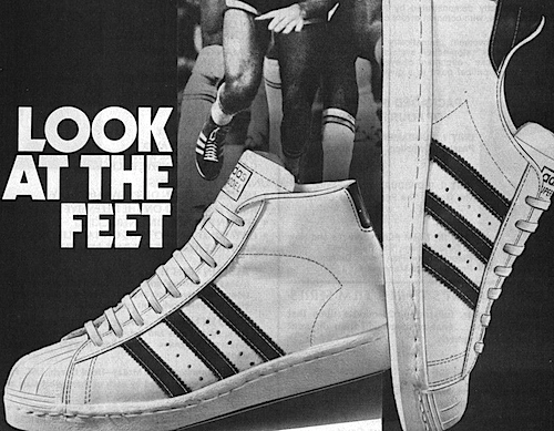 "LOOK AT THE FEET" アディダス・スーパースター（Adidas Superstar） / アディダス・プロモデル（Adidas Promodel）