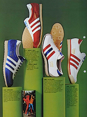 adidas training shoes 1974