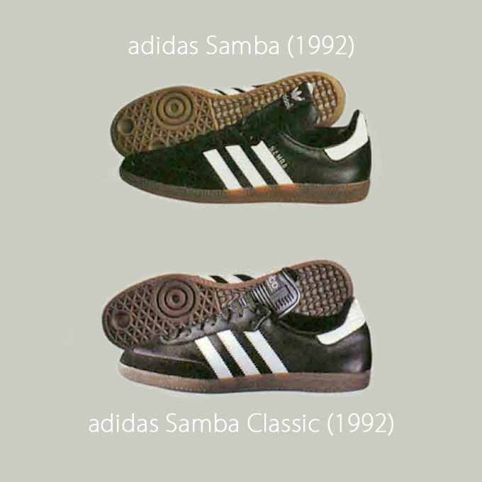 adidas Samba & Samba Classic (1992)