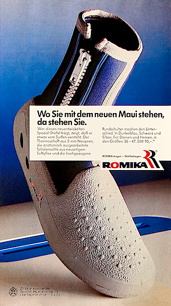 Romika surf boots 1984