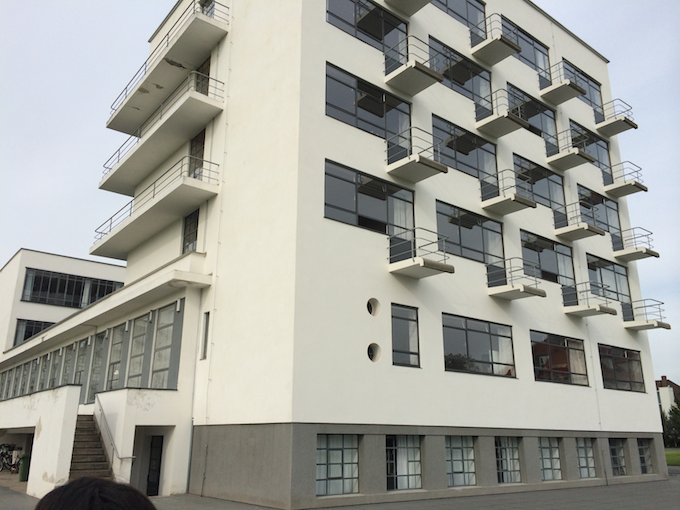 The Bauhaus in Dessau, Germany. 