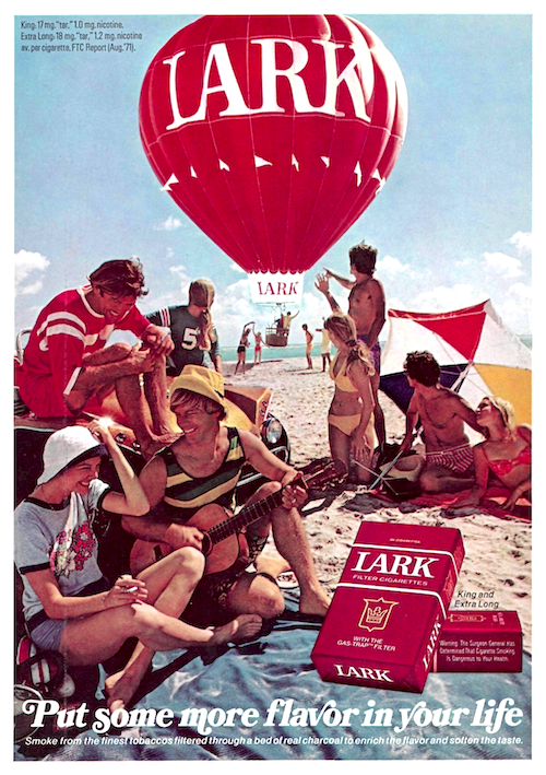 Lark print ad (1972)