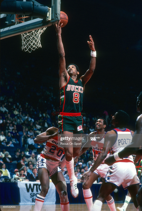 Marques Johnson Milwaukee Bucks (1981)